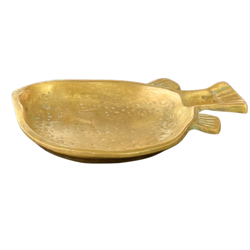 Brass Fish Dish
