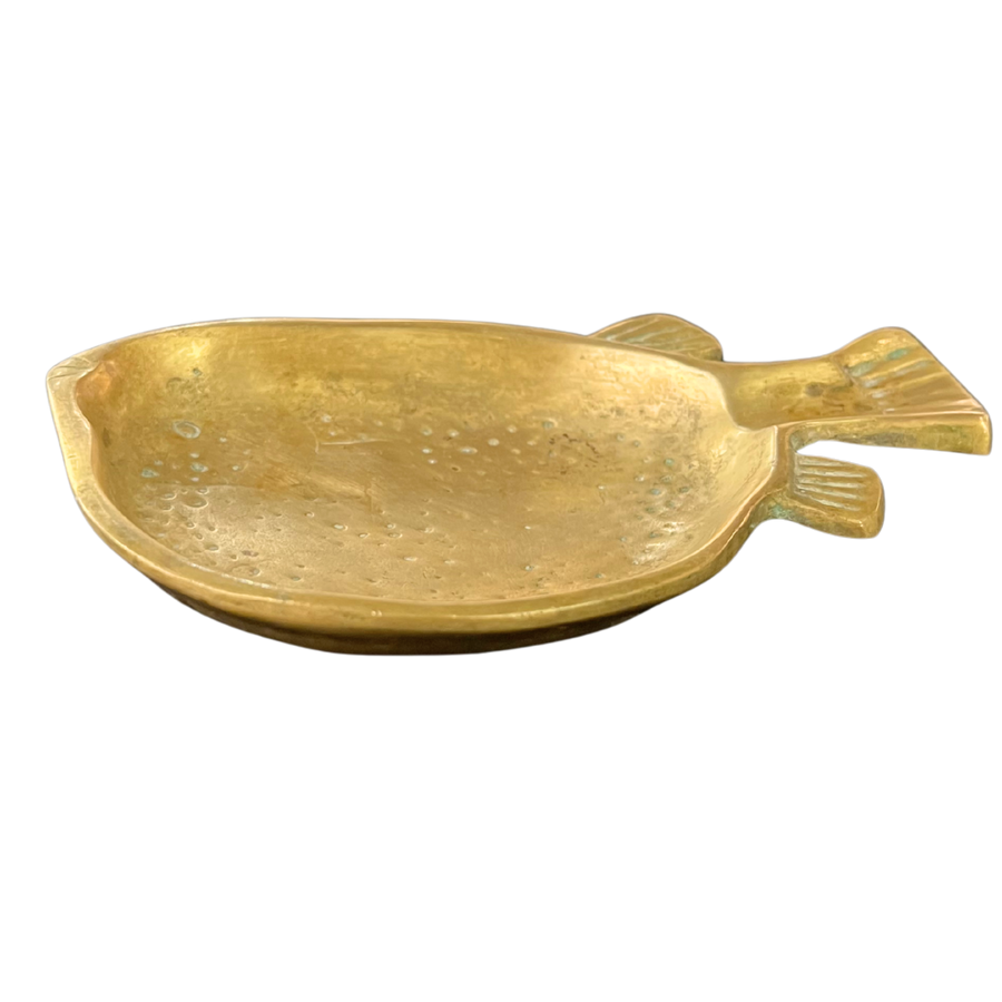 Brass Fish Dish