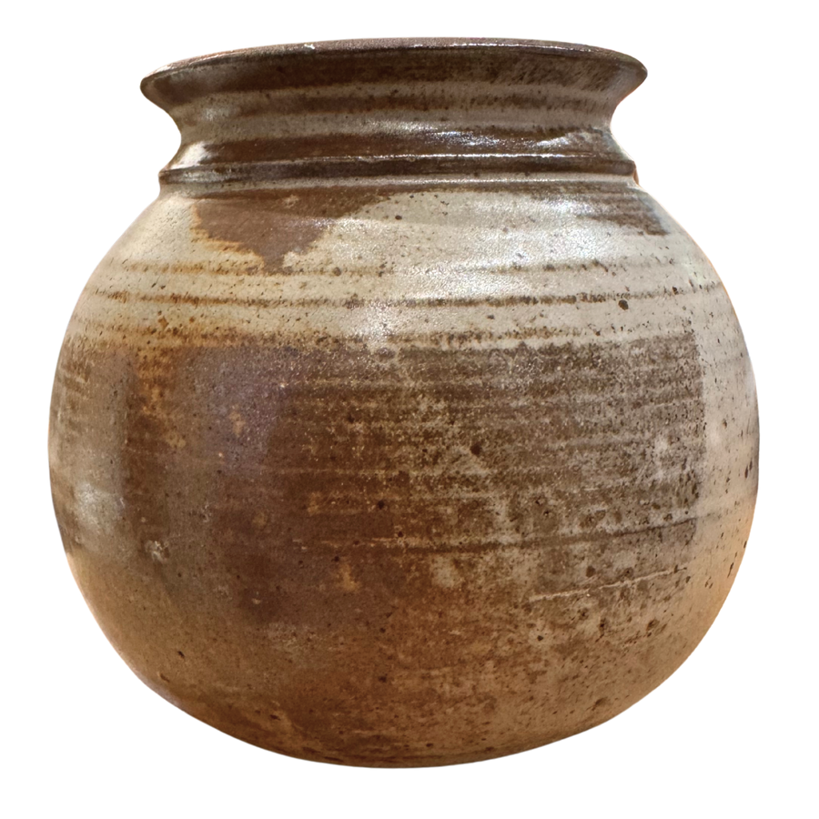 Relief Medallion Studio Ceramic Vessel