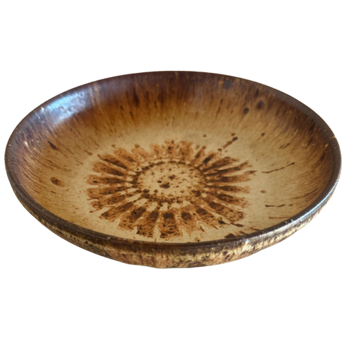 Sunburst Glaze Dish