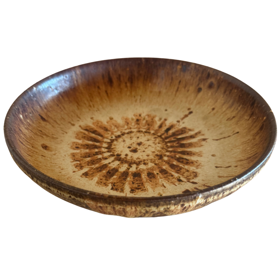 Sunburst Glaze Dish