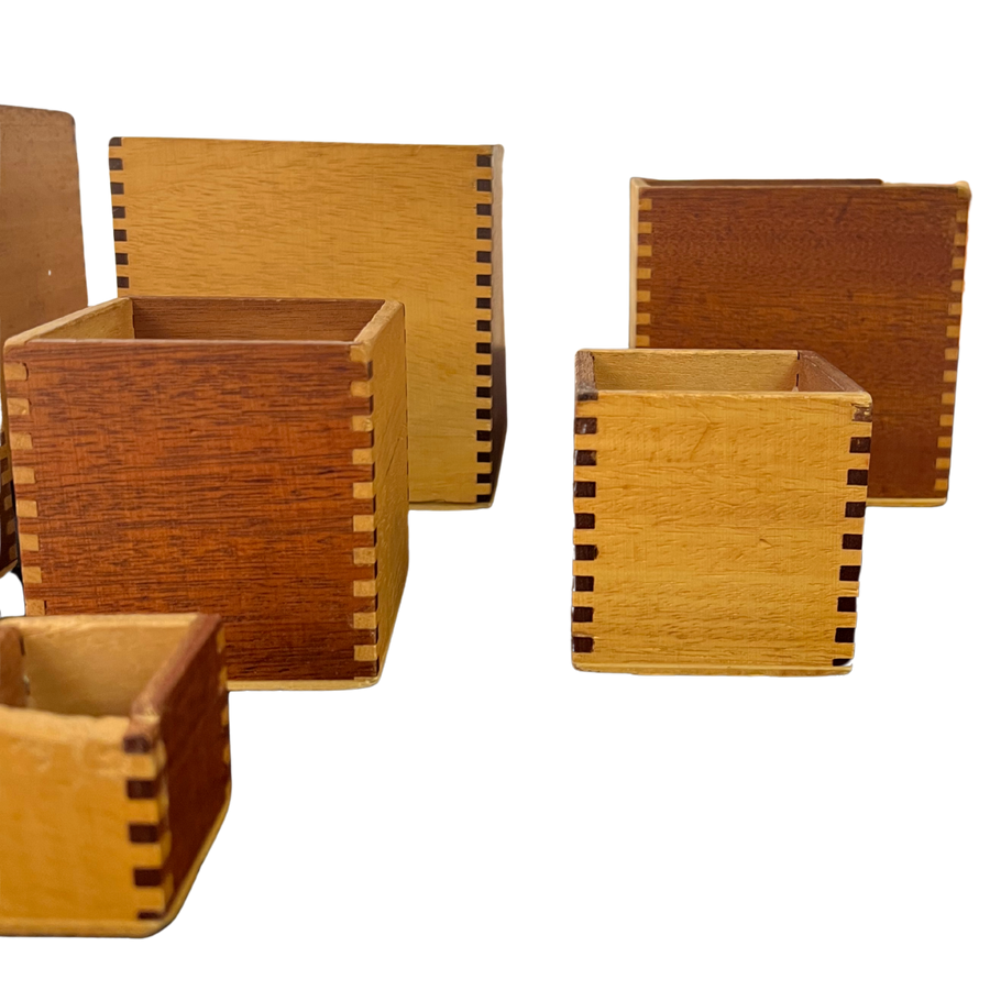 Wooden Nesting Box Set