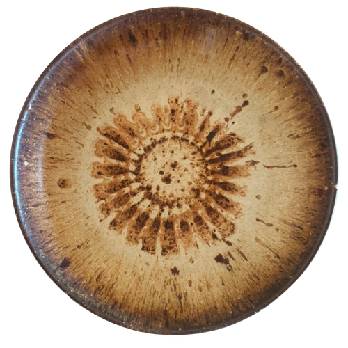 Sunburst Glaze Dish
