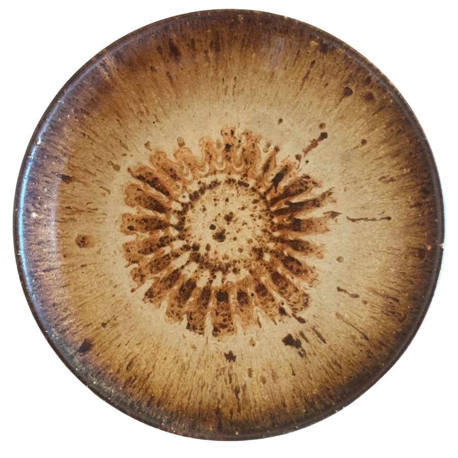 Sunburst Glaze Dish