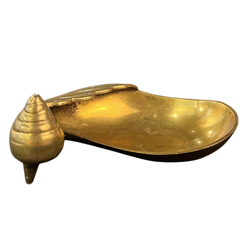 Swirled Vintage Brass Catchall