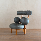 Olive Postmodern Globe Chair By Peter Opsvik, Norway 1980S
