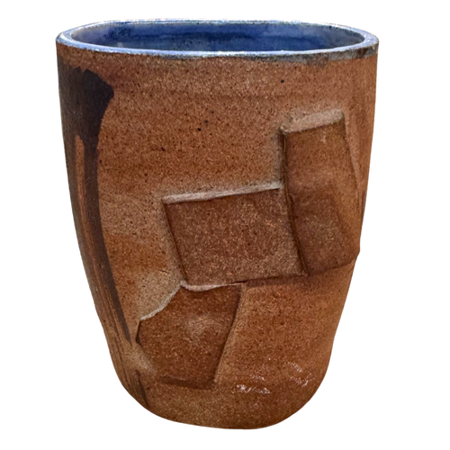 Faceted Studio Ceramic Vessel