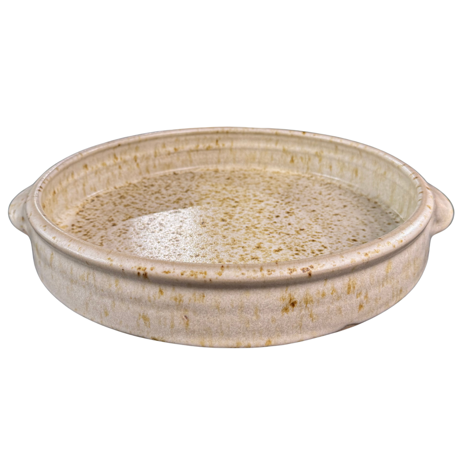 Speckled Oatmeal Studio Ceramic Serving Dish