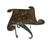 Scrolled Metal Side Table