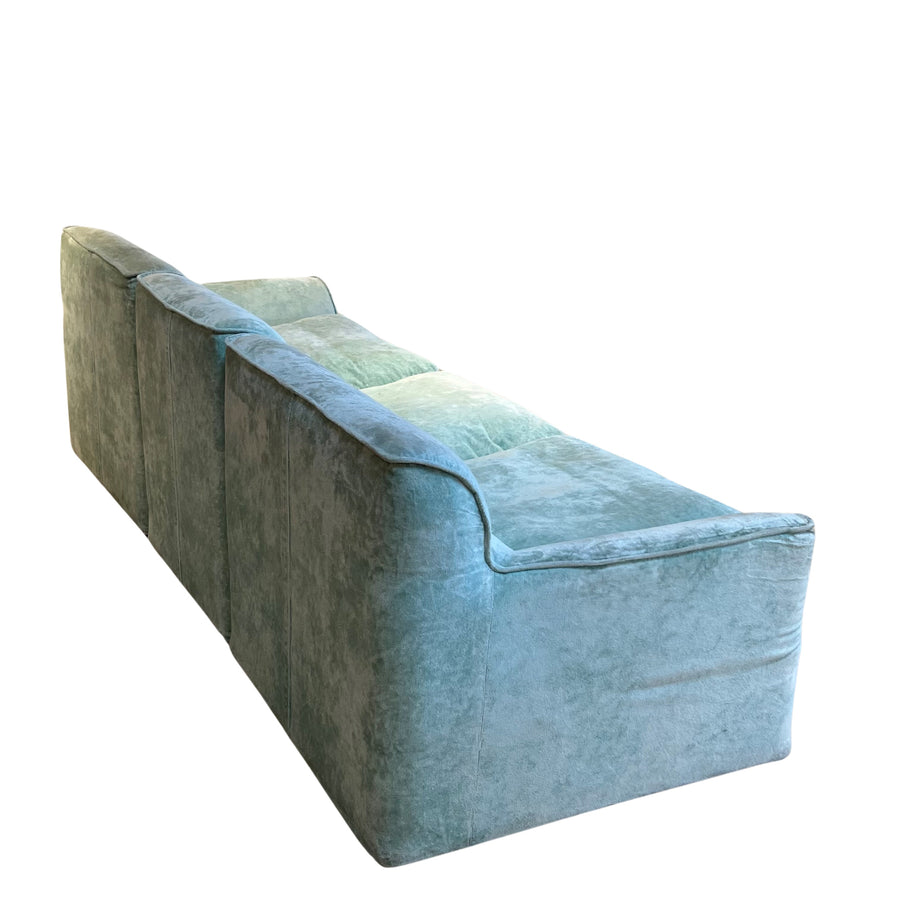 Light Blue 3- Seater Sofa