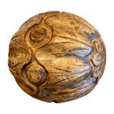 Etched Decorative Wood Ball
