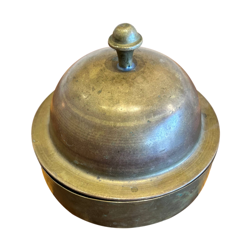 Lidded Brass Catch All