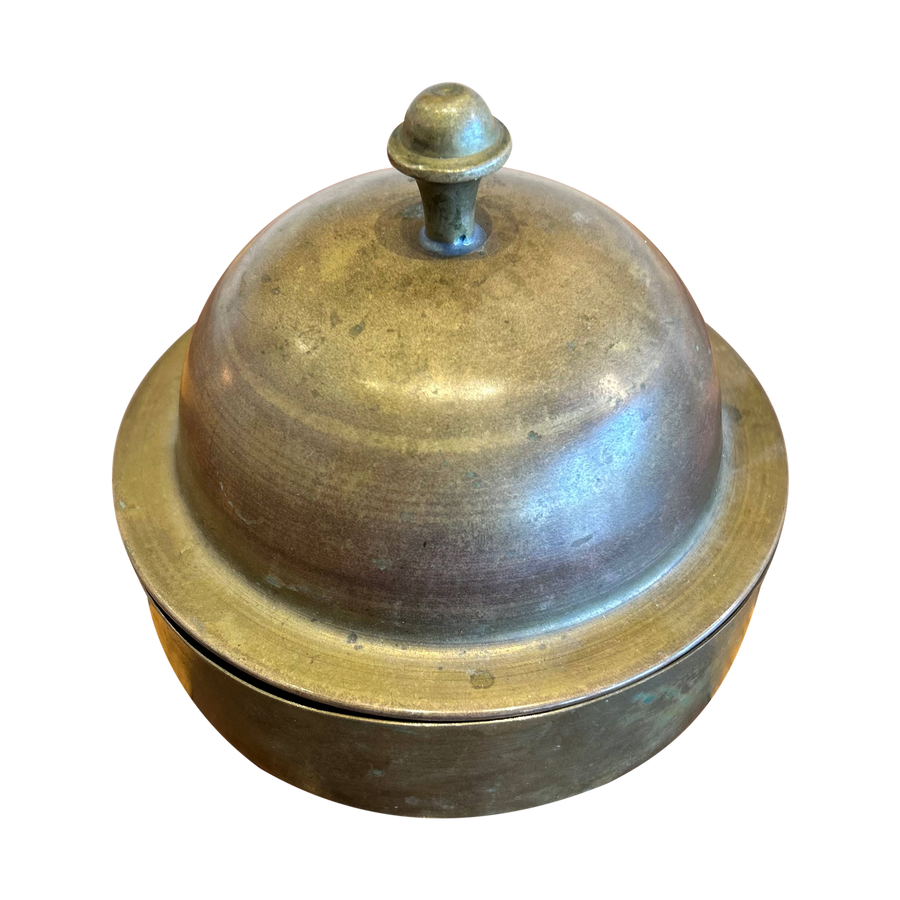 Lidded Brass Catch All