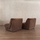 Pair of 'Gao' Slipper Chairs by Jean Paul Laloy for Ligne Roset/Cinna