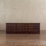 Walnut Panel Front Sideboard, France, 1970s