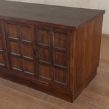 Walnut Panel Front Sideboard, France, 1970s