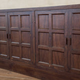 Walnut Panel Front Sideboard, France, 1970s