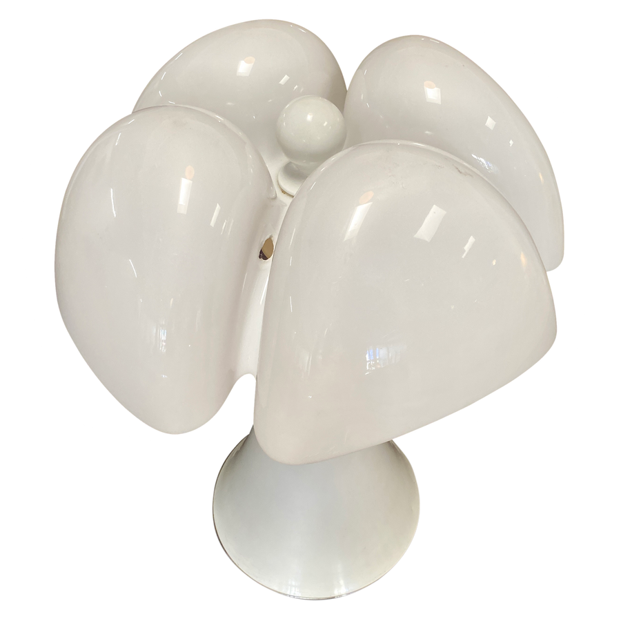 White 'Pipistrello' Table Lamp by Gae Aulenti for Martinelli Luce