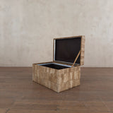 Rectangular Leather Patchwork De Sede Ottoman