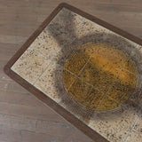 Signed French Ceramic Tile Coffee Table, 1960s