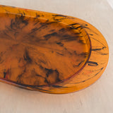 Faux Tortoiseshell Acrylic Tray