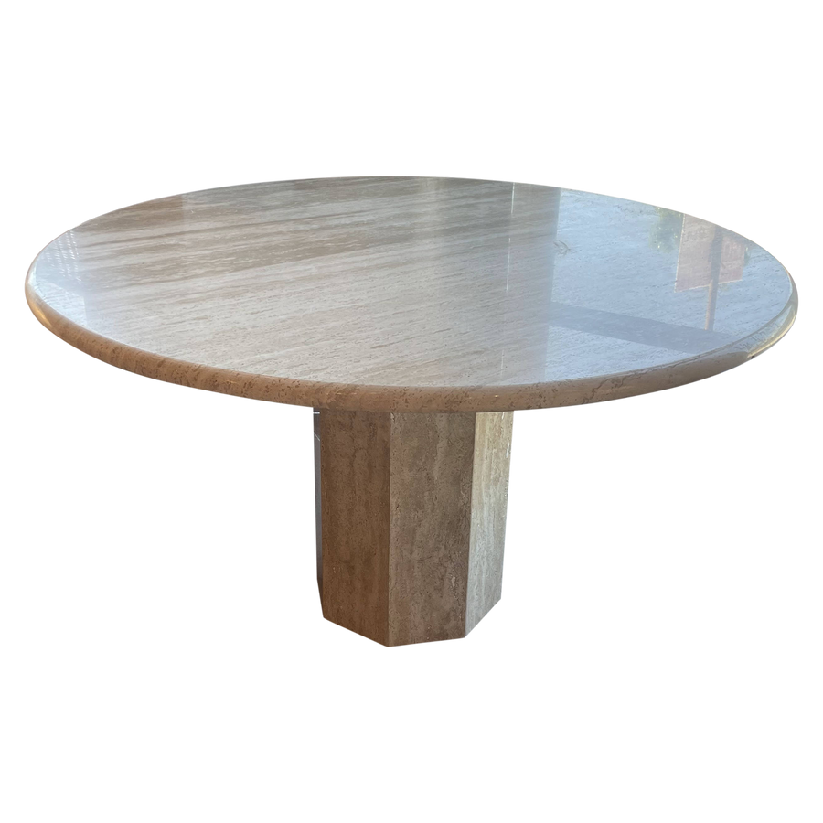 Round Marble Dining Table