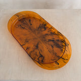 Faux Tortoiseshell Acrylic Tray