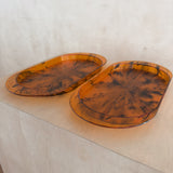 Faux Tortoiseshell Acrylic Tray