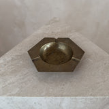 Brass Six Sided Ashtray