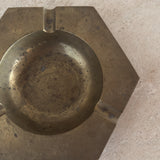 Brass Six Sided Ashtray