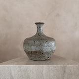Oatmeal Speckled Studio Ceramic Bottle Vase