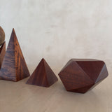 5 Piece Collection of Wood Sculptural Objects