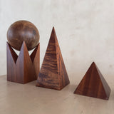 5 Piece Collection of Wood Sculptural Objects