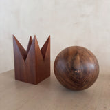 5 Piece Collection of Wood Sculptural Objects