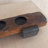 Wood Votive Candle Holder