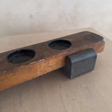 Wood Votive Candle Holder