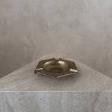 Accented Brass Six Sided Ashtray