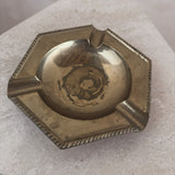 Accented Brass Six Sided Ashtray