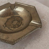 Accented Brass Six Sided Ashtray