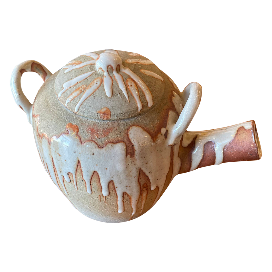 Drip Glaze Ceramic Teapot