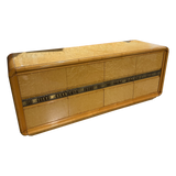 Curved Maple Sideboard by Luciano Frigerio, 1970s