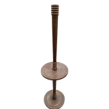 Collection of French Turned Wood Floor Lamps