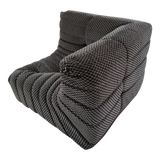Ligne Roset Togo Corner Module in Brown Diamond Fabric