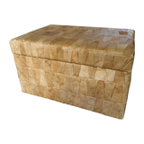 Rectangular Leather Patchwork De Sede Ottoman