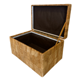 Rectangular Leather Patchwork De Sede Ottoman