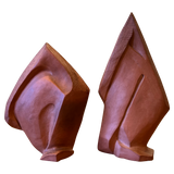Pair of Terracotta Sculptures
