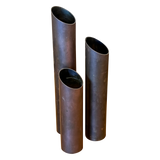 Set of Three Brass Candleholders