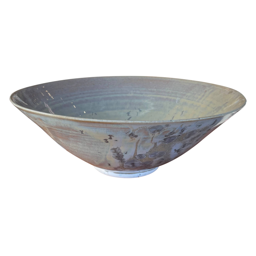 Blue Tone Ceramic Serving Bowl