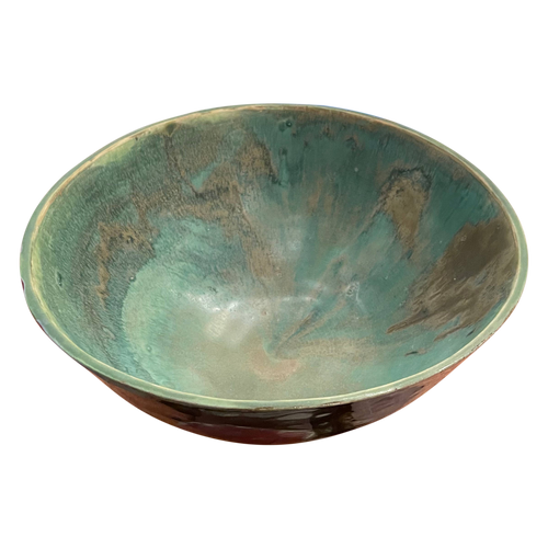 Colorful Glazed Bowl