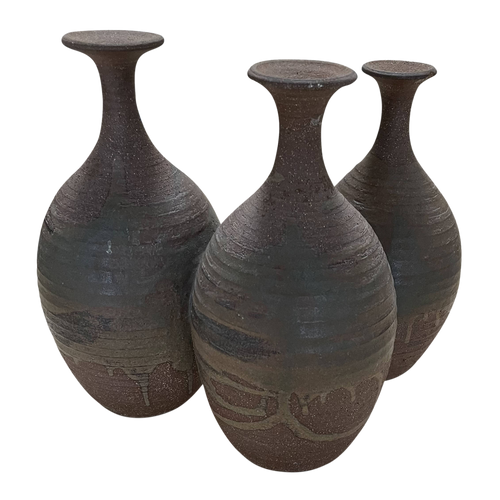 Studio Ceramic Vase Trio